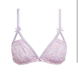 NEW: Ditzy Shimmer Floral Bralette